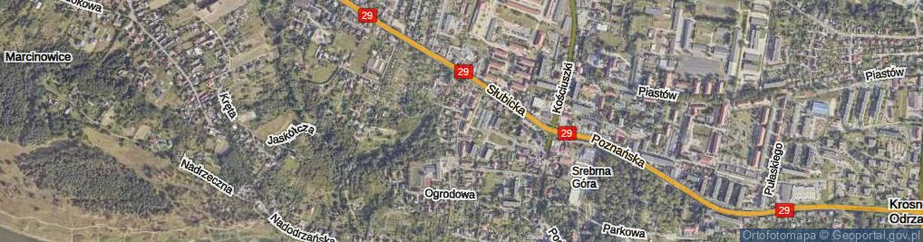 Zdjęcie satelitarne Mickiewicza Adama ul.